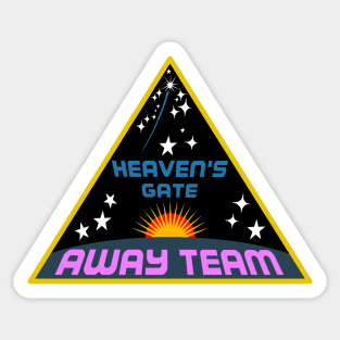 Death Cult Heavens Gate Away Team Sticker